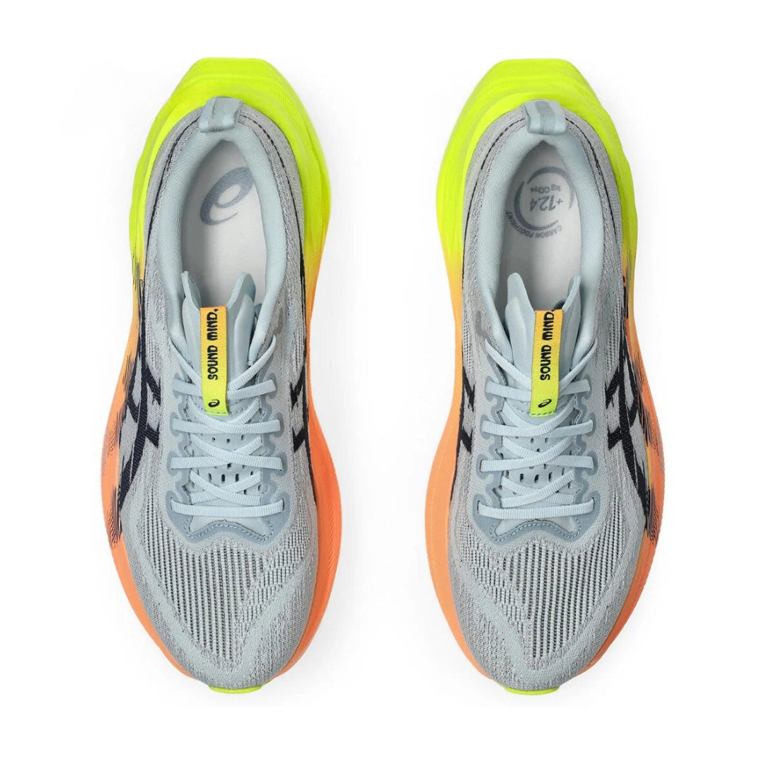 Zapatillas Superblast 2 Paris - Unisex - Gris con verde y naranja
