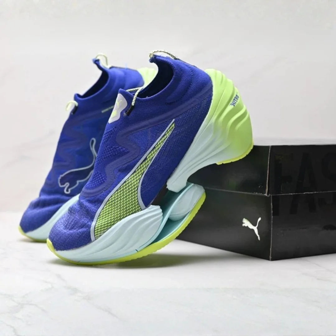Zapatillas Fast-RB Nitro Elite - Azul/Verde