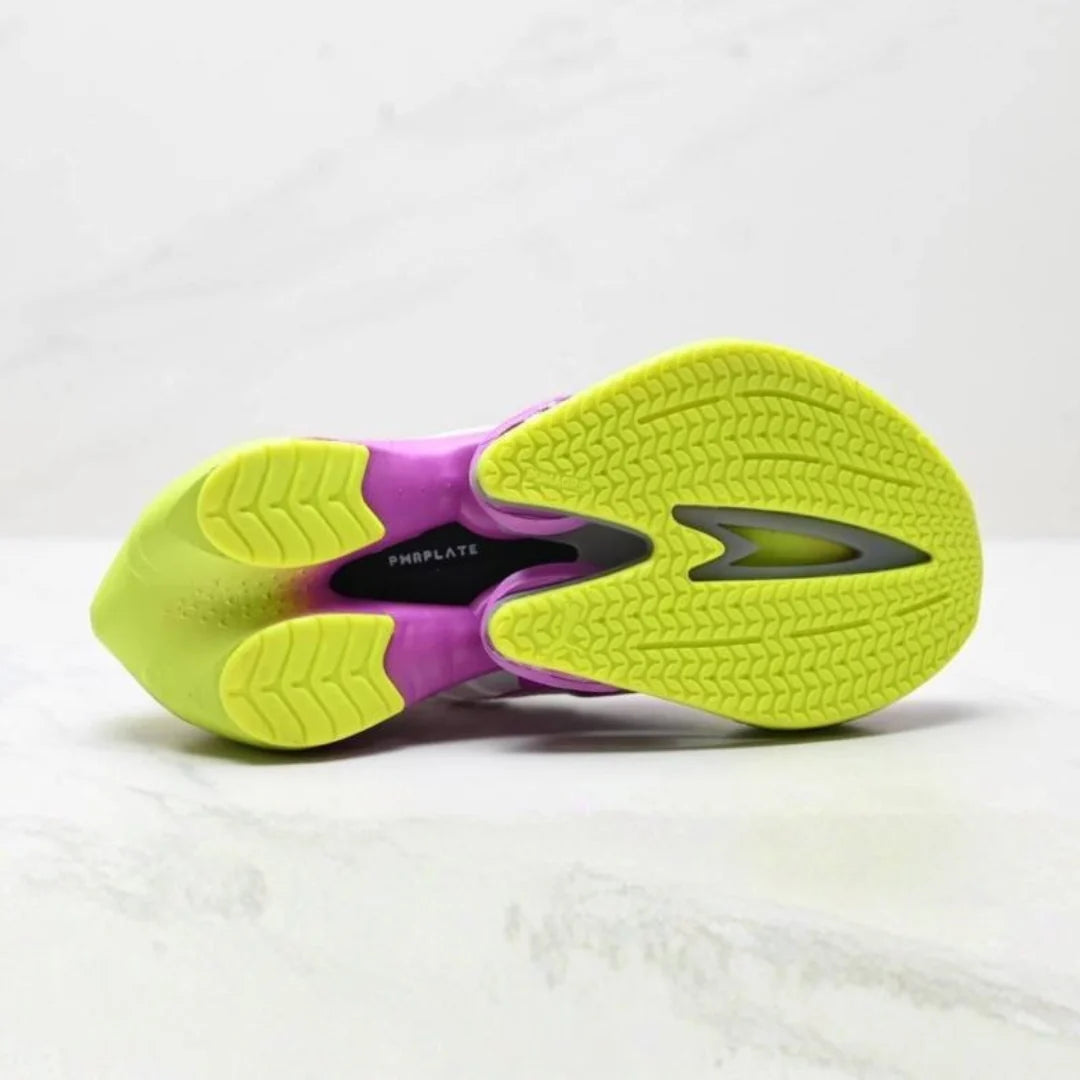 Zapatillas Fast-RB Nitro Elite - Blanco/Morado/Verde Neón