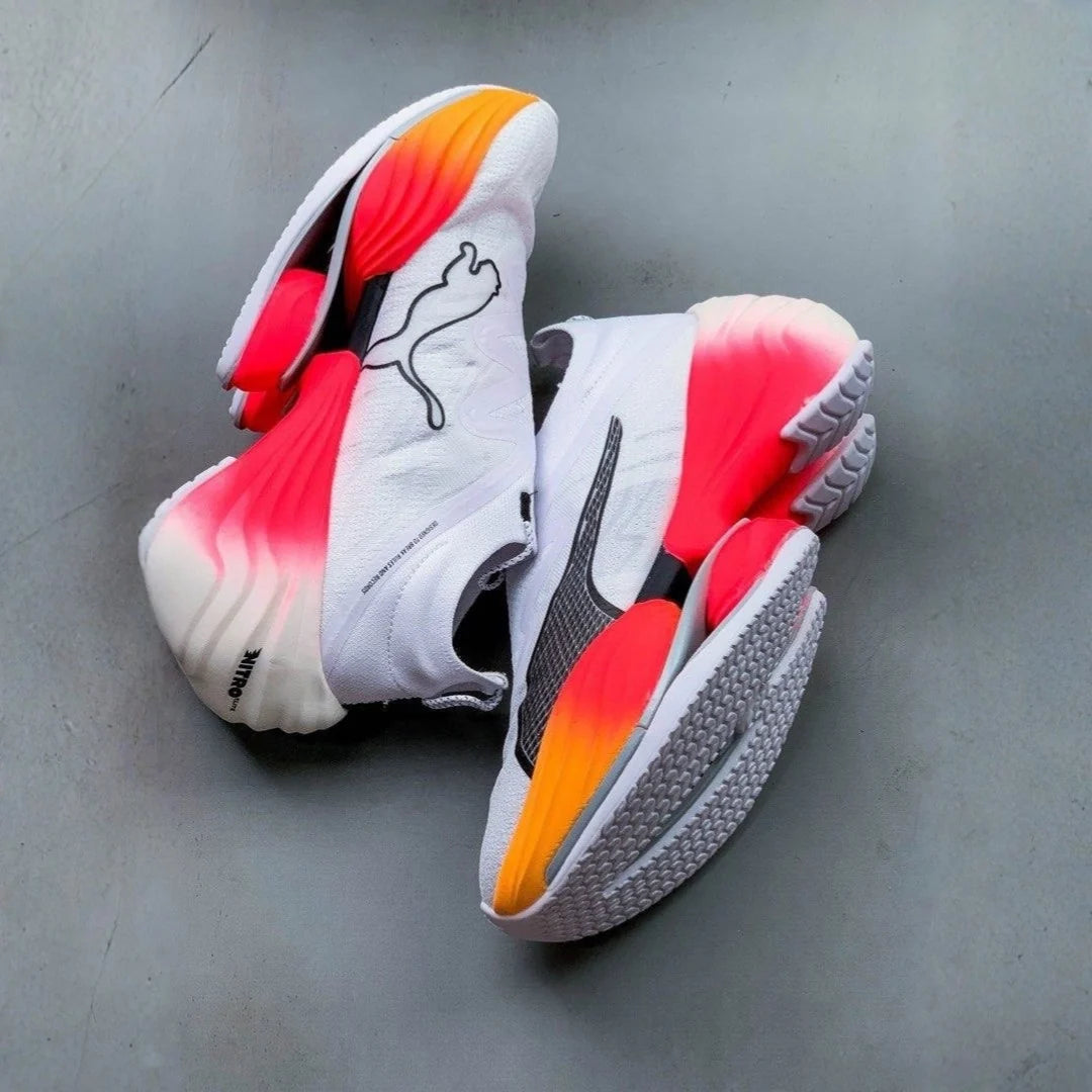 Zapatillas Fast-RB Nitro Elite - Blanco/Rosa/Naranja