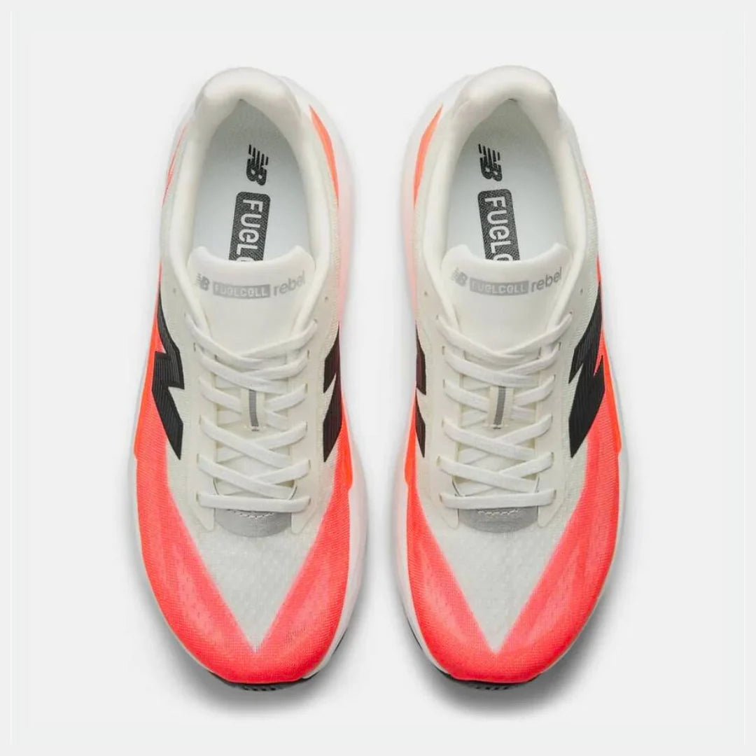 Zapatillas Fuelcell Rebel V5 - Blanco/Rojo