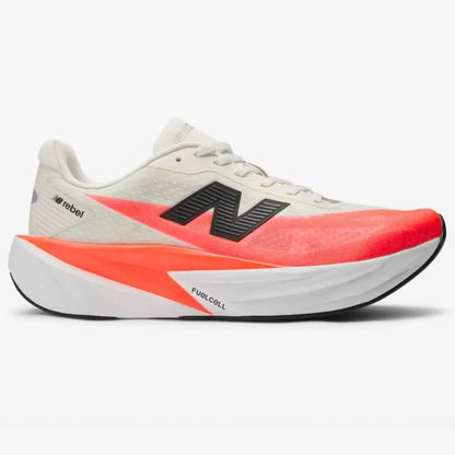 Zapatillas Fuelcell Rebel V5 - Blanco/Rojo