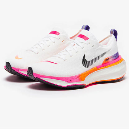 Zapatillas Invincible Run 3 - Blanco/Rosa Hiper