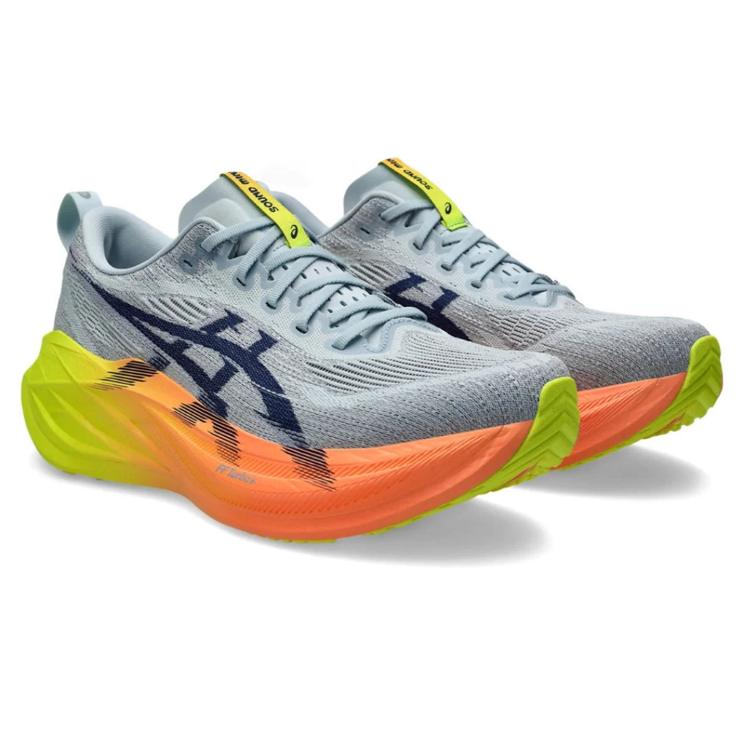 Zapatillas Superblast 2 Paris - Unisex - Gris con verde y naranja