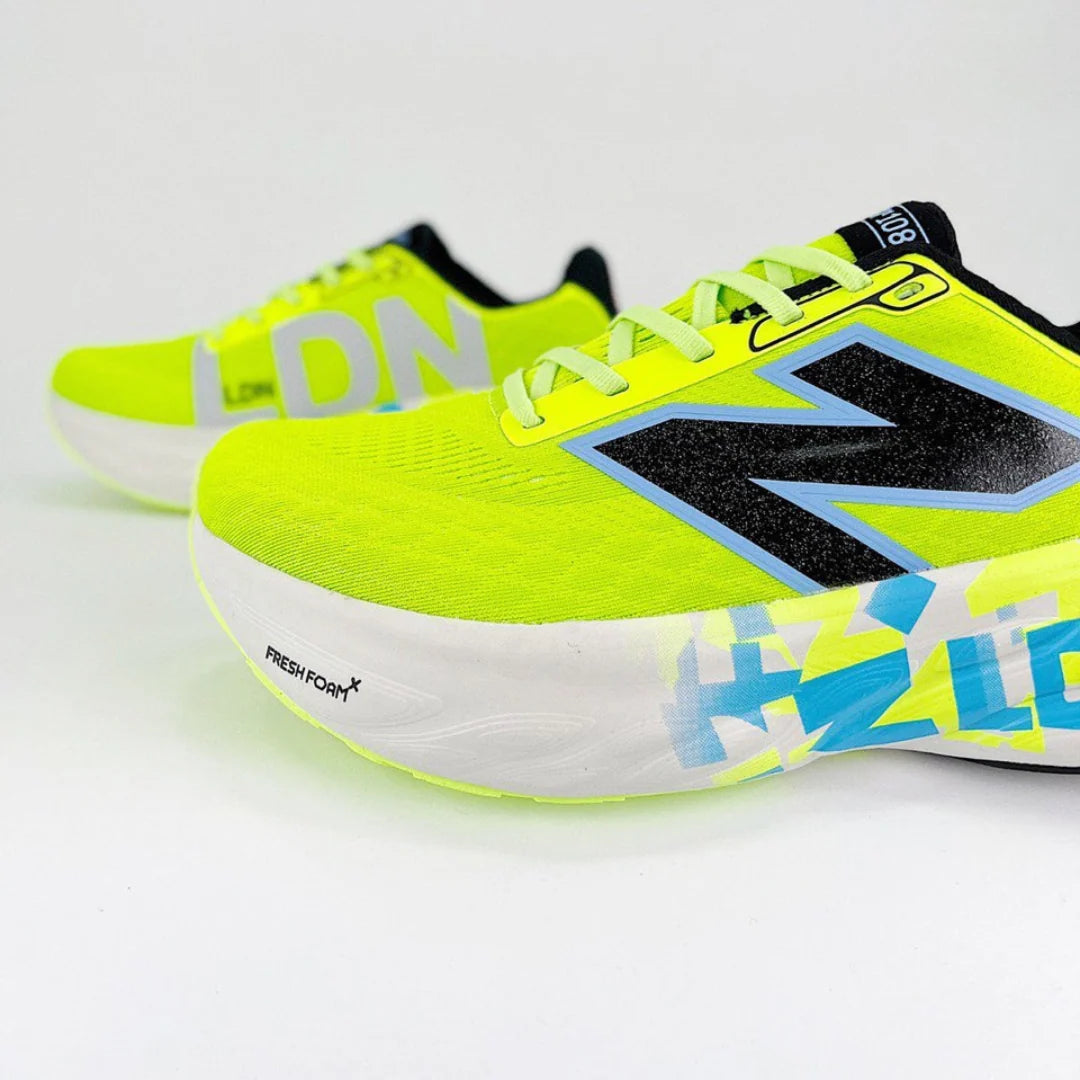 Zapatillas Fresh Foam X 1080 V14 Londres - Verde fluorescente