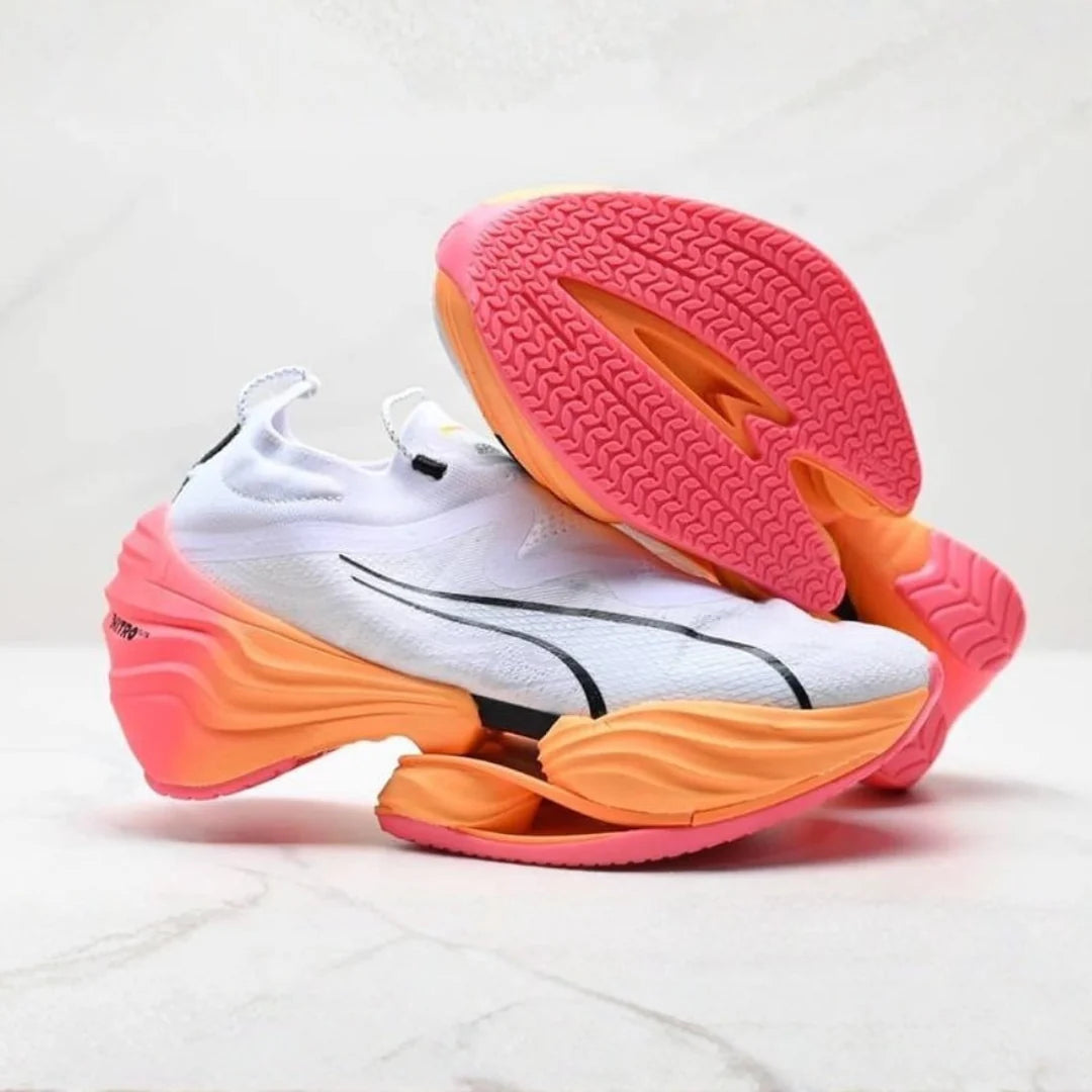 Zapatillas Fast-RB Nitro Elite - Blanco/Naranja/Rosa