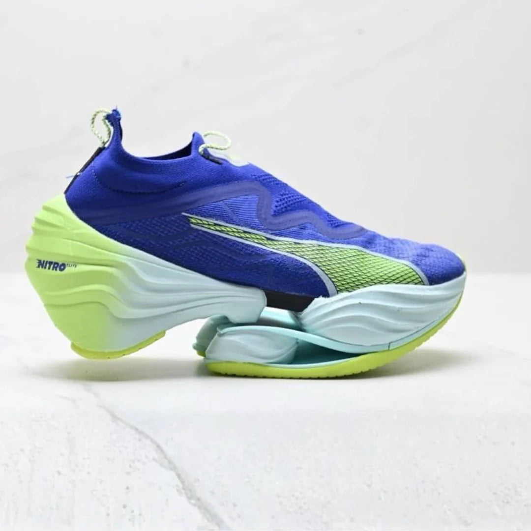 Zapatillas Fast-RB Nitro Elite - Azul/Verde