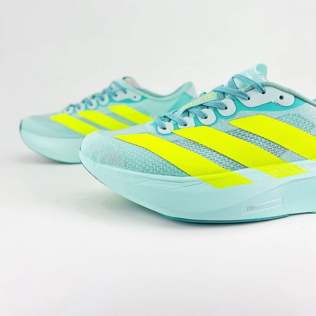 Zapatillas Adizero EVO SL - Semi Flash Aqua/Lucid Lemon/Mint Ton
