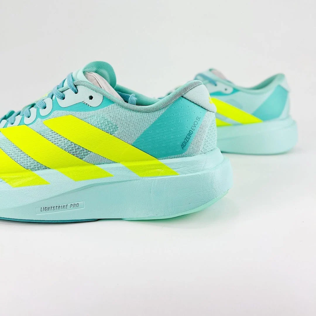 Zapatillas Adizero EVO SL - Semi Flash Aqua/Lucid Lemon/Mint Ton