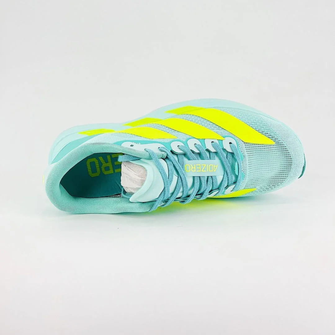 Zapatillas Adizero EVO SL - Semi Flash Aqua/Lucid Lemon/Mint Ton